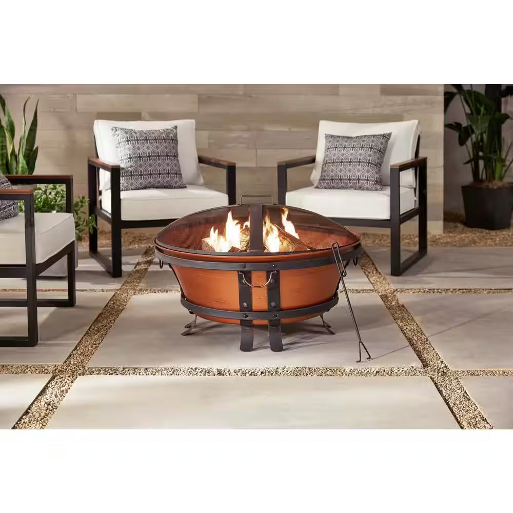 34 In. Whitlock Cast Iron Fire Pit